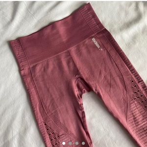 Gymshark Energy + Seamless Pink Leggings